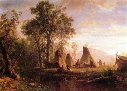 indian-viallage-tepee