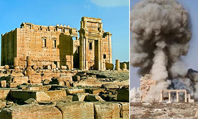 Temple of Bel 2 Cent Roman Palmyra Syria Museum